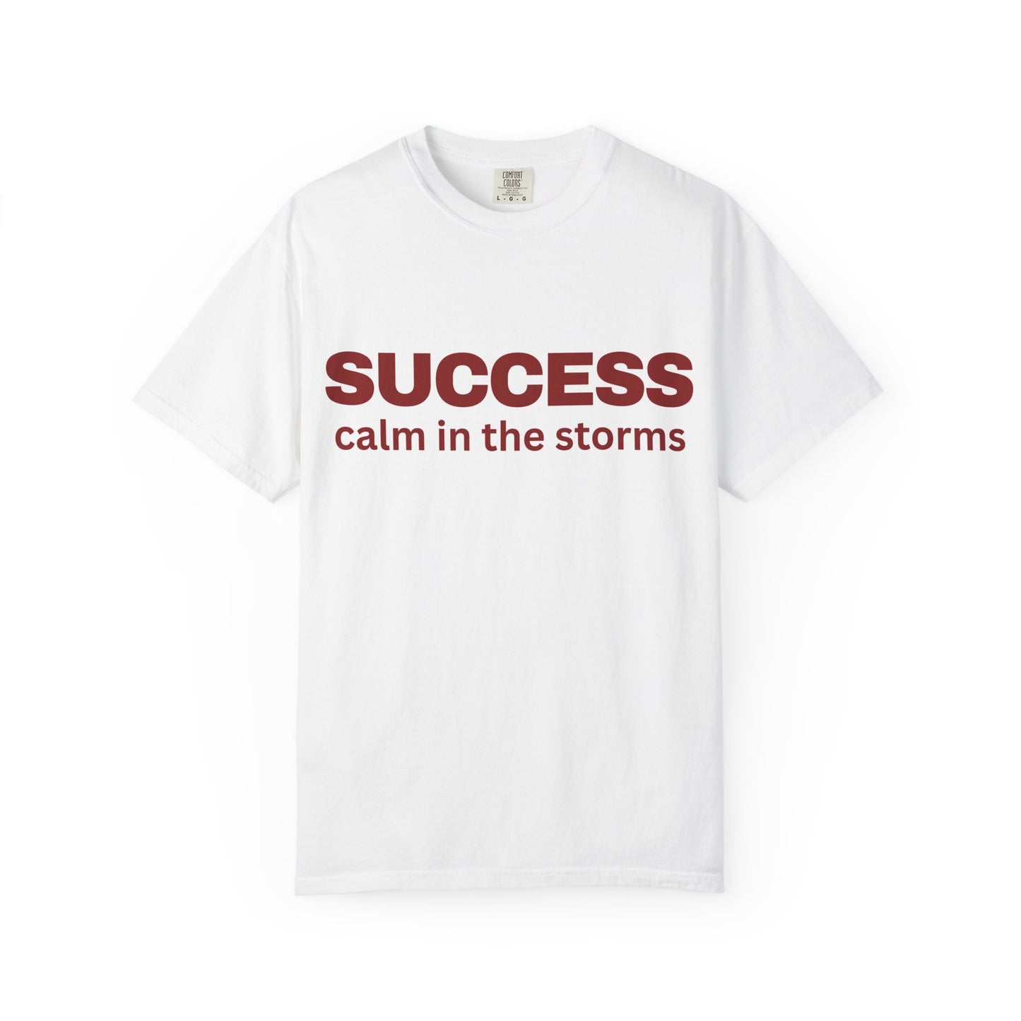 Share and Build the Team, and Reminder for Your Smart Self  — - Comfort Colors Spun Cotton - Smooth Feel and Exceptional - 'Calm in the Storms' Success and Motivation Quote T-Shirt