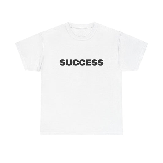 SUCCESS  T‑Shirt for Men and Women - Success Archivo Minimalist Motivational T-Shirt